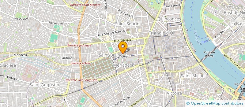 localisation de l'entreprise LE CHAMPBEGON-PAVILLON à BORDEAUX