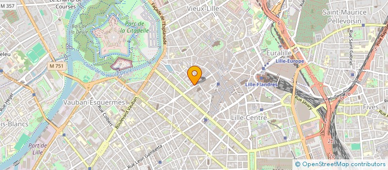 localisation de l'entreprise LE CHAMPVOISIN à LILLE