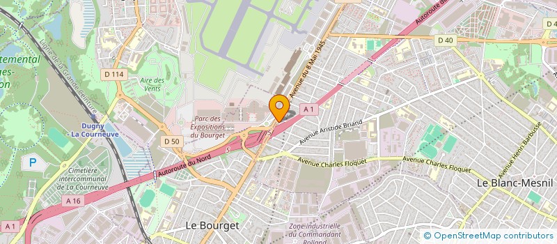localisation de l'entreprise LE CHANCELIER à LE BLANC-MESNIL