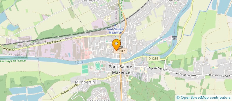 localisation de l'entreprise LE CHANCELIER  PONT-SAINTE-MAXENCE