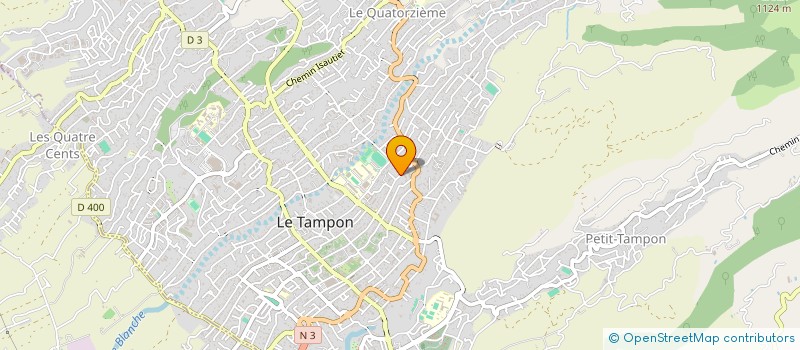 localisation de l'entreprise LE CHANDELLE à LE TAMPON
