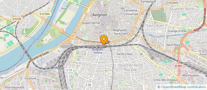 localisation de l'entreprise LE CHANNEL'S  AVIGNON