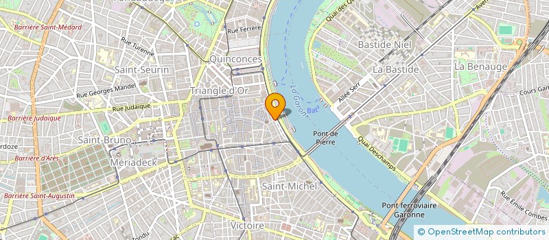 localisation de l'entreprise LE CHANPEN à BORDEAUX