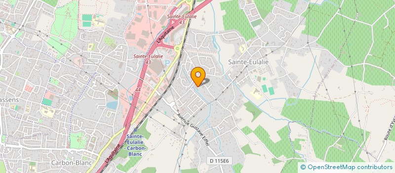 localisation de l'entreprise LE CHANT D'A COTE à SAINTE-EULALIE