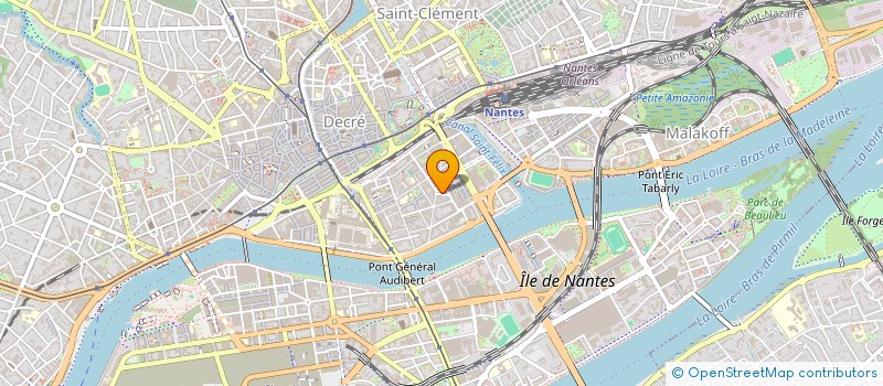 localisation de l'entreprise LE CHANT DE MARS à NANTES