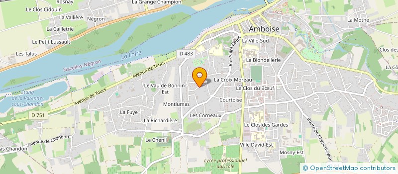 localisation de l'entreprise LE CHANT DES ETOILES à VERSAILLES