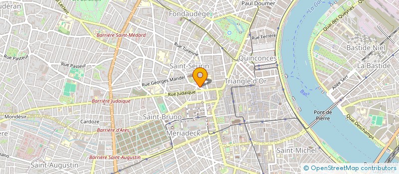 localisation de l'entreprise LE CHANT DES OISEAUX  BORDEAUX