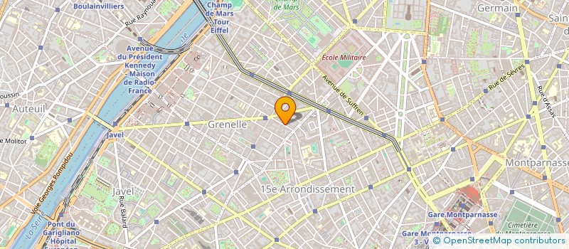 localisation de l'entreprise LE CHANT DES PRES à PARIS