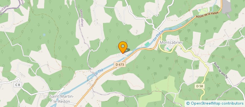 localisation de l'entreprise LE CHANT DES PRES  MONTCABRIER