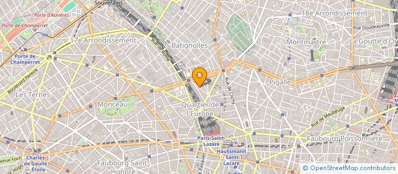 localisation de l'entreprise LE CHANT DES RUISSEAUX  PARIS