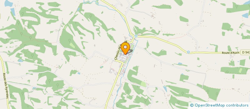 localisation de l'entreprise LE CHANT DU MACON  BARRAN