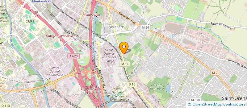 localisation de l'entreprise LE CHANT DU MOTION à TOULOUSE