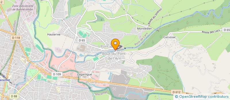 localisation de l'entreprise LE CHANTACO  PONT-DE-LARN