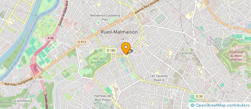 localisation de l'entreprise LE CHANTERIC à RUEIL-MALMAISON