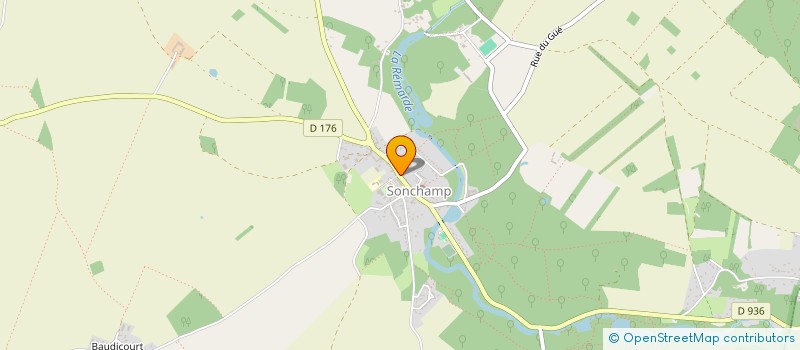 localisation de l'entreprise LE CHANTIER  SONCHAMP