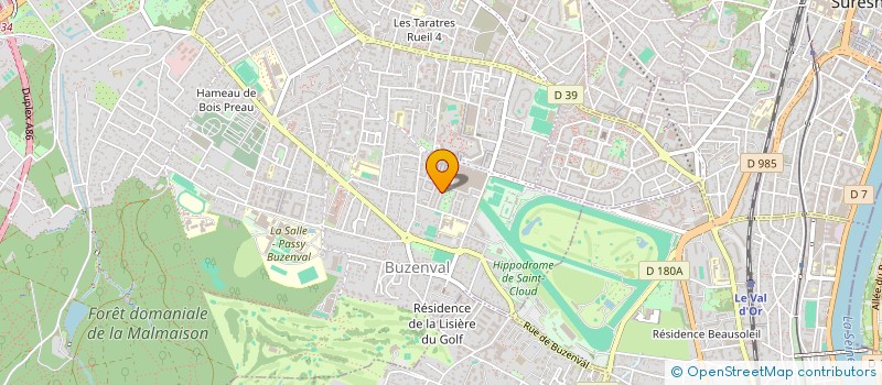 localisation de l'entreprise LE CHANTIER à RUEIL-MALMAISON