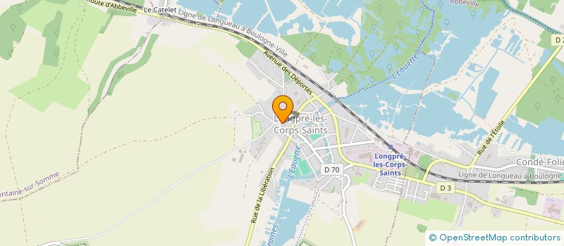 localisation de l'entreprise LE CHANTIER DES CLOITRES à LONGPRE-LES-CORPS-SAINTS