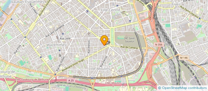 localisation de l'entreprise LE CHAPELIER PERSIFLEUR à LILLE