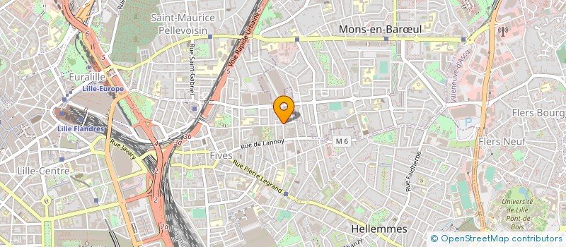 localisation de l'entreprise LE CHAPITO à LILLE