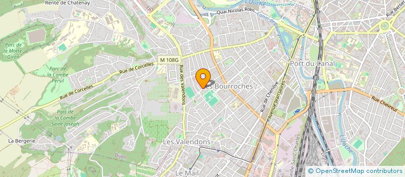 localisation de l'entreprise LE CHAPITRE DE MELANIE à DIJON