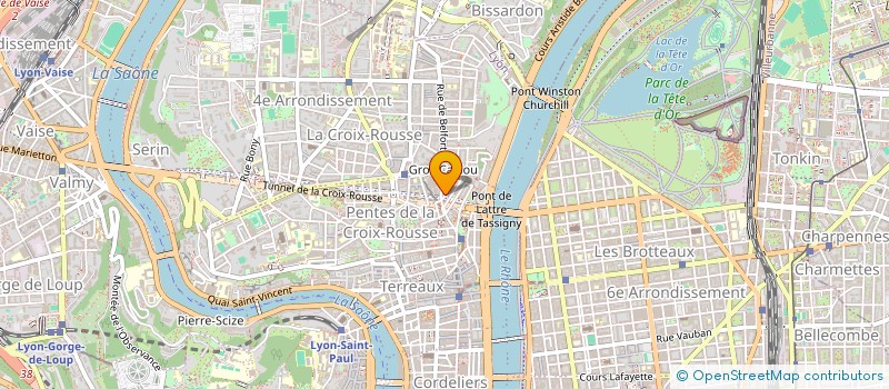 localisation de l'entreprise LE CHAPO à LYON