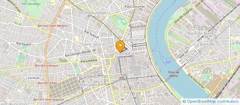 localisation de l'entreprise LE CHAPON FIN à BORDEAUX