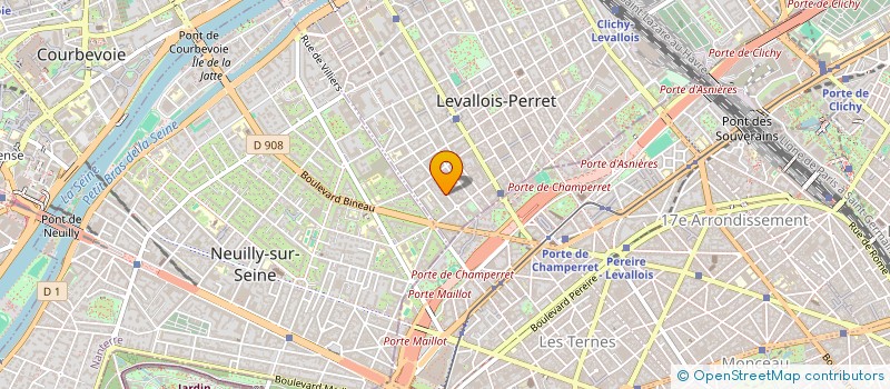 localisation de l'entreprise LE CHAPTAL à LEVALLOIS-PERRET