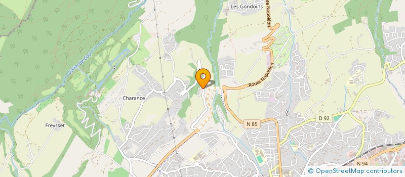 localisation de l'entreprise LE CHARANCON à GAP