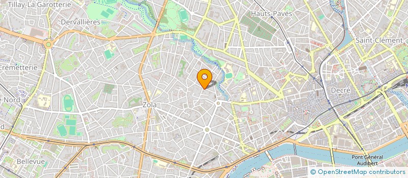 localisation de l'entreprise LE CHARDON LORRAIN à NANTES