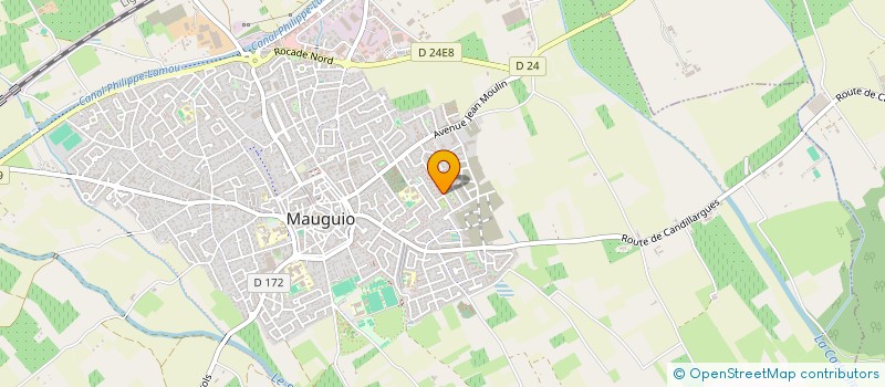 localisation de l'entreprise LE CHARDONNAY  MAUGUIO