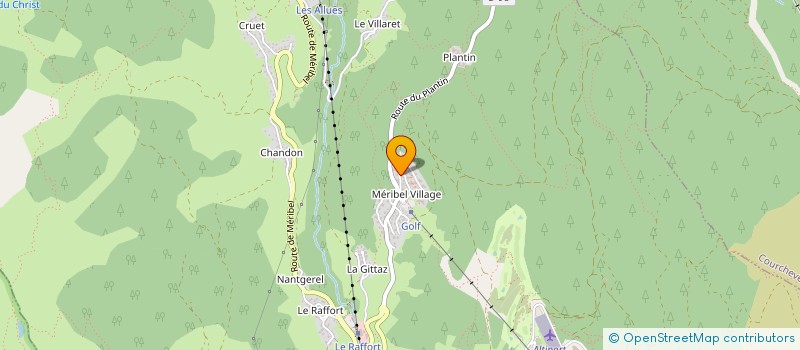 localisation de l'entreprise LE CHARDONNET à LES ALLUES