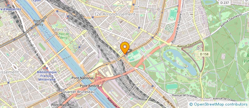 localisation de l'entreprise LE CHARENTON  PARIS