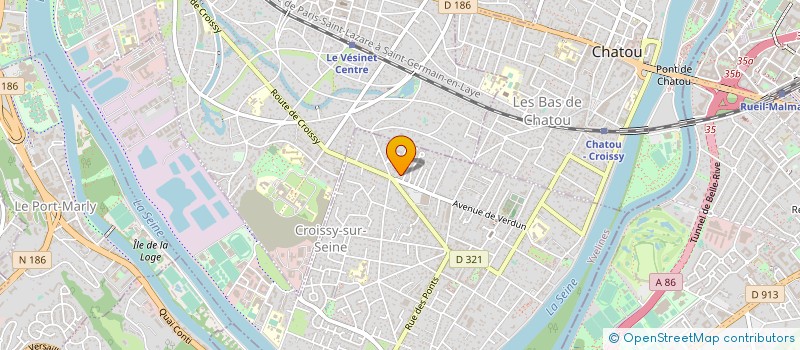 localisation de l'entreprise LE CHARIOT PROD à CROISSY-SUR-SEINE