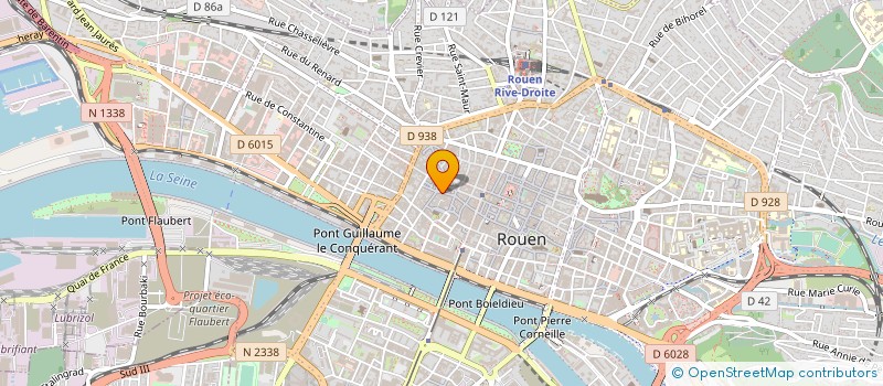 localisation de l'entreprise LE CHARLES à ROUEN