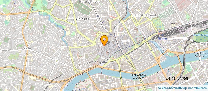 localisation de l'entreprise LE CHARLESTON à NANTES