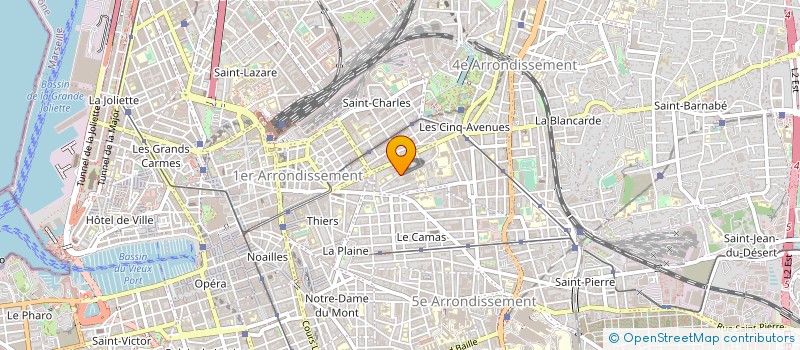 localisation de l'entreprise LE CHARLET à MARSEILLE