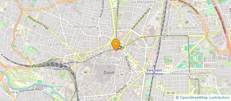 localisation de l'entreprise LE CHARME REPUBLIQUE à DIJON