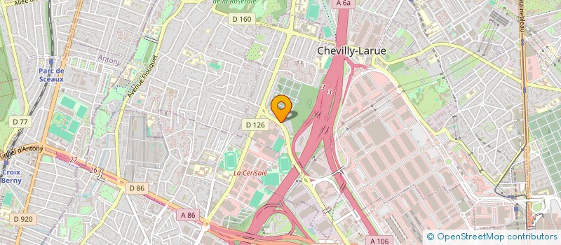 localisation de l'entreprise LE CHARME VERT  CHEVILLY-LARUE