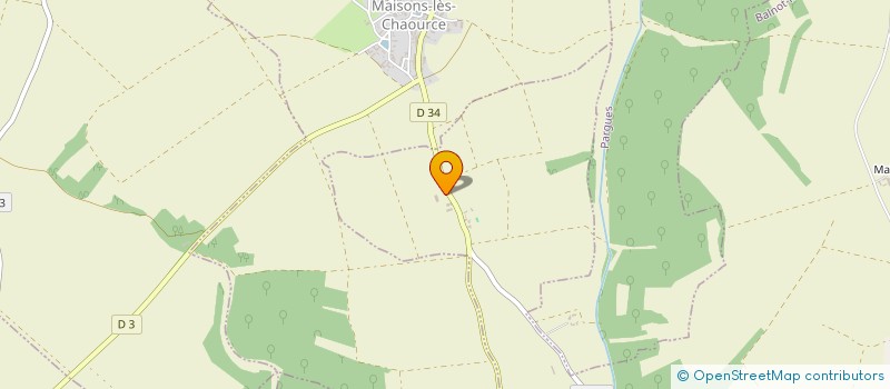 localisation de l'entreprise LE CHARME VOYAGES PARIS à BALNOT-LA-GRANGE