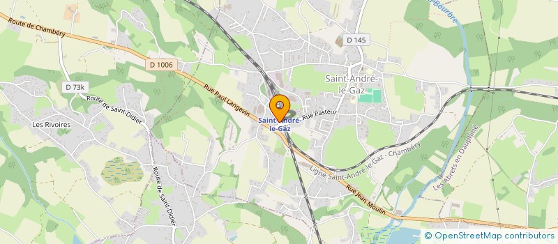 localisation de l'entreprise LE CHARMY  SAINT-ANDRE-LE-GAZ