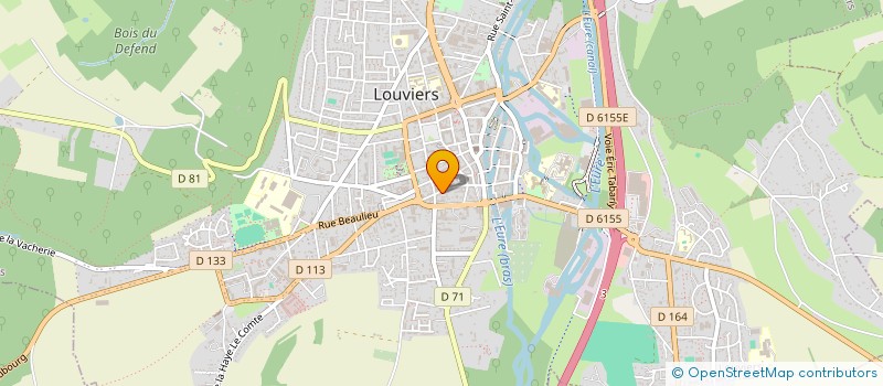 localisation de l'entreprise LE CHAROLAIS à LOUVIERS
