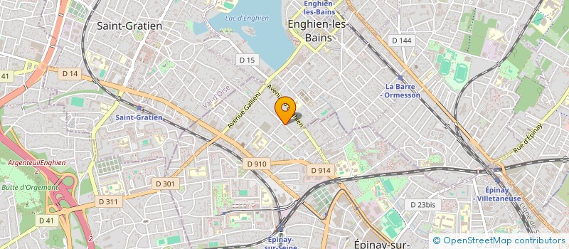 localisation de l'entreprise LE CHARPENTIER FINANCE à EPINAY-SUR-SEINE