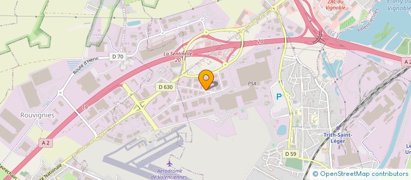 localisation de l'entreprise LE CHARPENTIER-JEAN-LUC POULET  TRITH-SAINT-LEGER