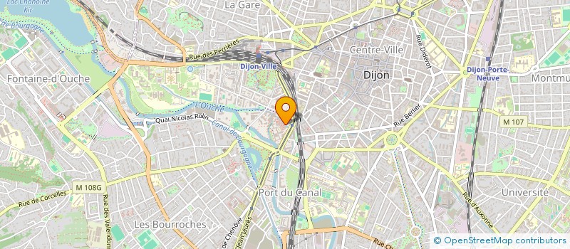 localisation de l'entreprise LE CHARRETON à DIJON