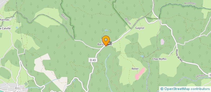 localisation de l'entreprise LE CHASSERELLE  RIS