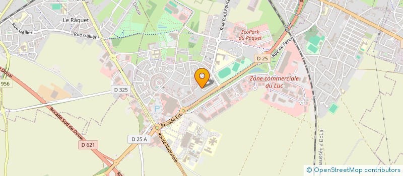 localisation de l'entreprise LE CHAT  SIN-LE-NOBLE