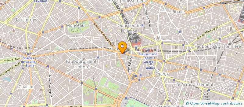 localisation de l'entreprise LE CHAT BLEU DE PARIS à PARIS