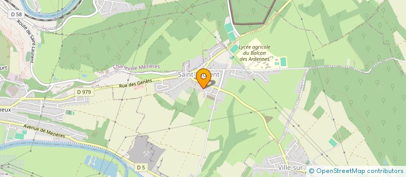 localisation de l'entreprise LE CHAT BOTTE  BELVAL