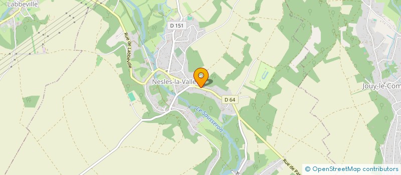 localisation de l'entreprise LE CHAT BOTTE à NESLES-LA-VALLEE