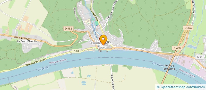 localisation de l'entreprise LE CHAT CHAMAN à RIVES-EN-SEINE